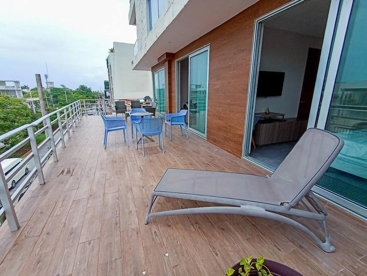 アパート プレヤデルカーメンDowntown Stylish 2Br With Large Terrace Pool Gym And Barアパートメント